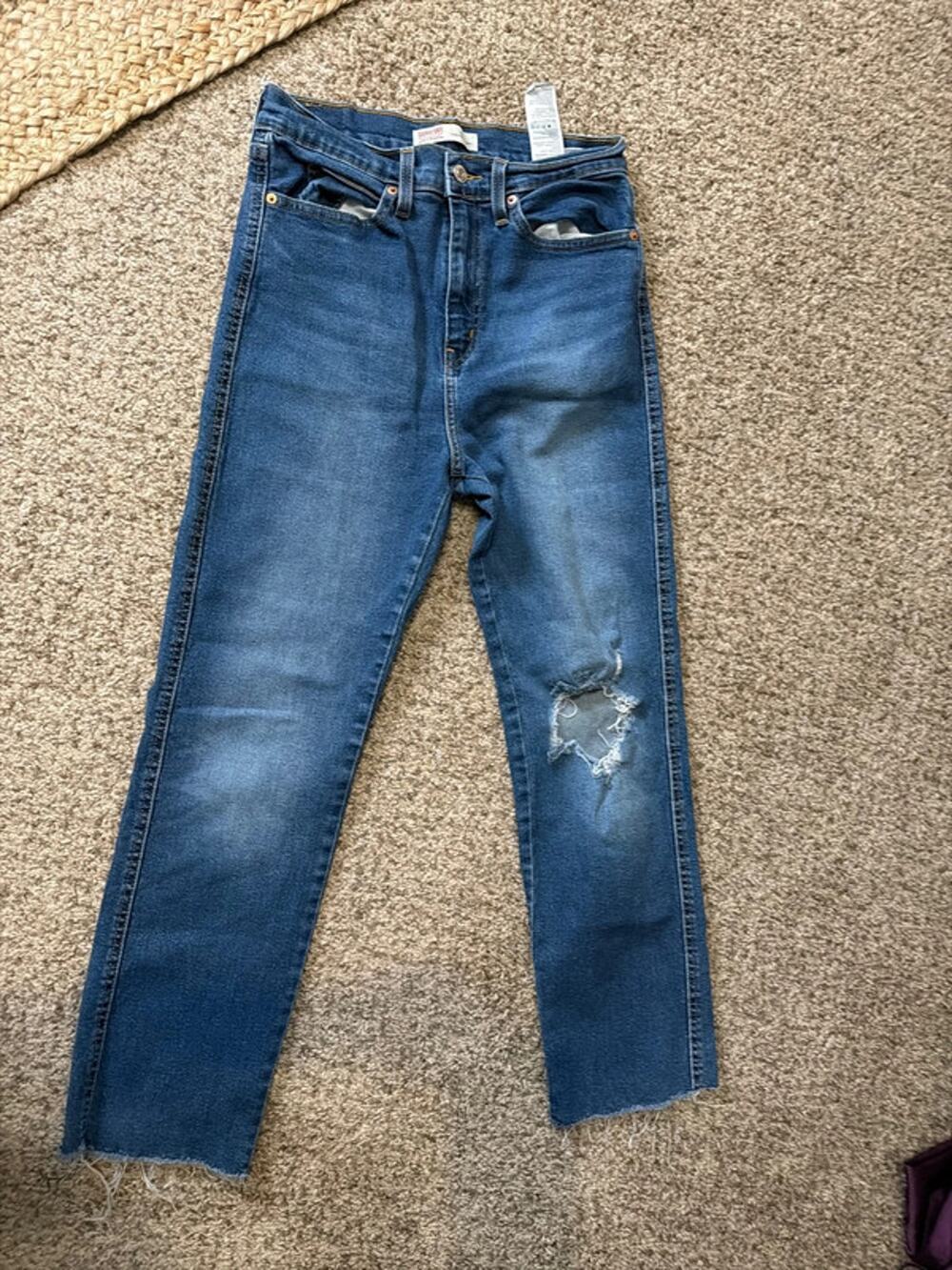 Levi’s signature Heritage high-rise Street denim jeans 4
